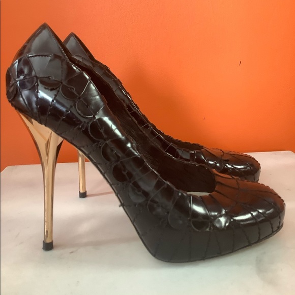 Dior Wild Stitching Leather Stilettos
